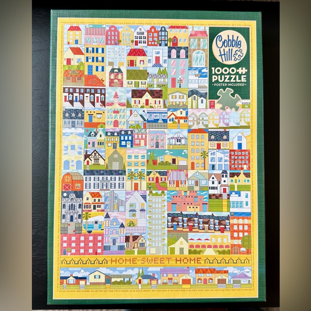 Cobble Hill Home Sweet Home 1000 Piece Puzzle